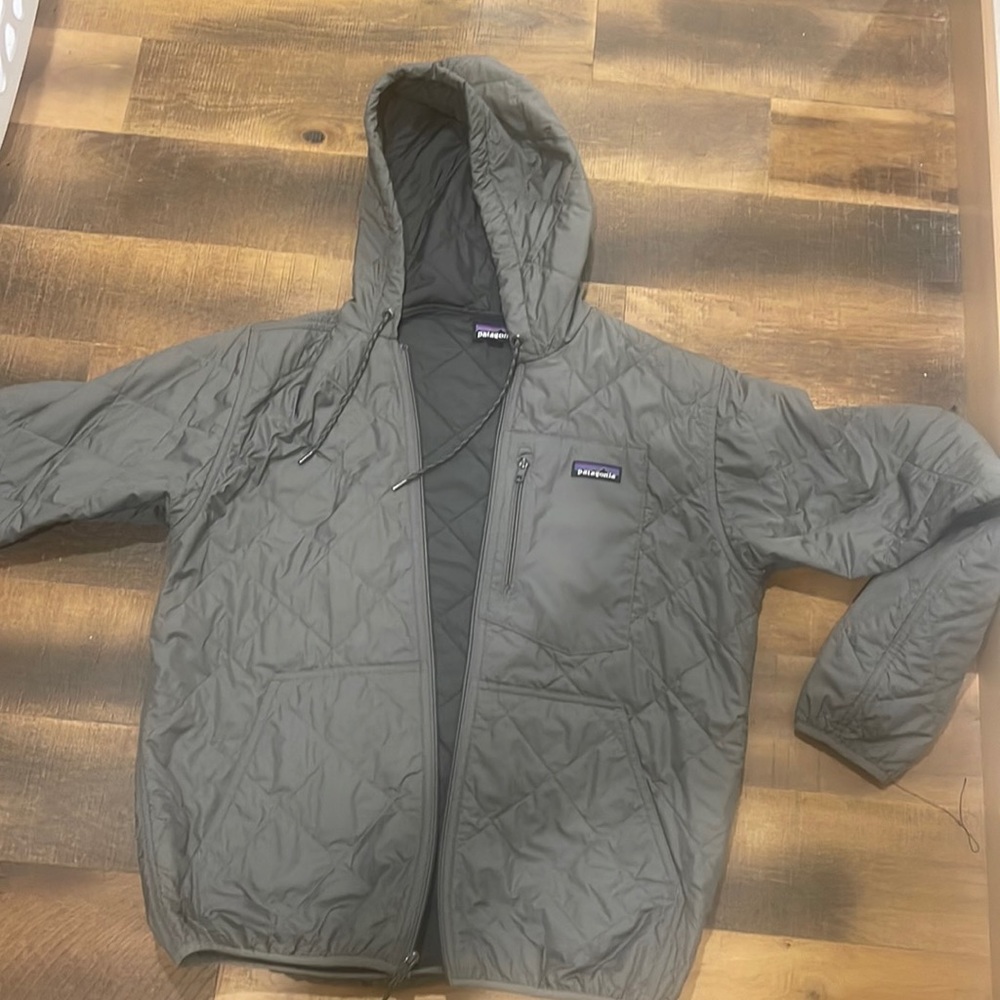 Patagonia Diamond Quilted Bomber Hoodie